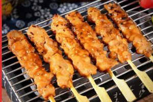 炭燒雞腿串
